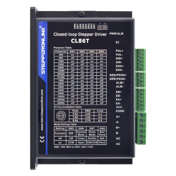 Closed Loop Stepper Driver 0-8.2A 18-80VAC/24-110VDC voor Nema 34 stappenmotor Closed Loop Stepper Driver 0-8.2A 18-80VAC/24-110VDC voor Nema 34 stappenmotor