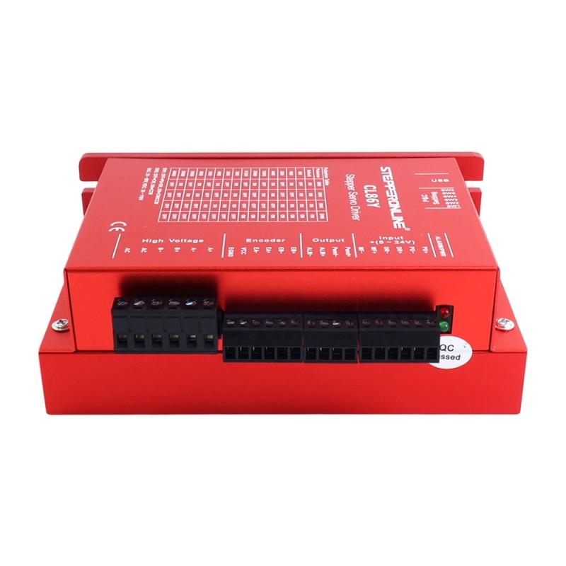 Y serie closed loop stuurprogramma 0-8.5A 20-80VAC/30-110VDC voor Nema 34 stappenmotor