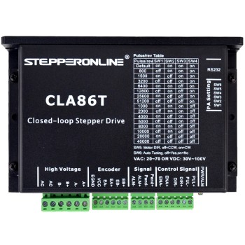 Closed Loop Stepper Driver 0-8.2A 30-100VDC/20-70VAC voor Nema 34 Stepper Motor