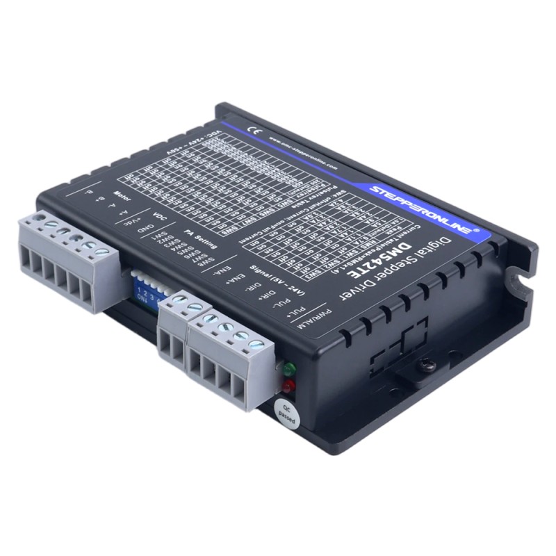 Digitale stappenmotor driver TE-serie 1,0-4,2A 24-50VDC voor Nema 17, 23 motor - DM542TE | StepperOnline