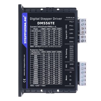 Digitale stappenmotor driver TE-serie 1,8-5,6A 24-50VDC voor Nema 23, 24, 34 motor