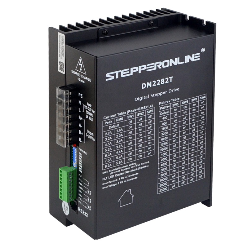 Digitale Stepper Driver 0,5-8,2A 180-240VAC voor Nema 34,42 Stepper Motor