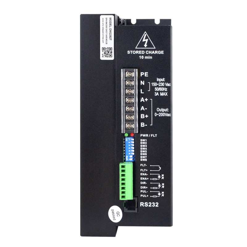 Digitale Stepper Driver 0,5-8,2A 180-240VAC voor Nema 34,42 Stepper Motor