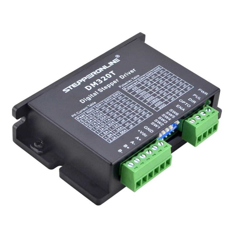 Digitale Stappenmotor Bestuurder 0.3-2.2A 10-30VDC voor Nema 8, 11, 14, 16, 17 Stappenmotor