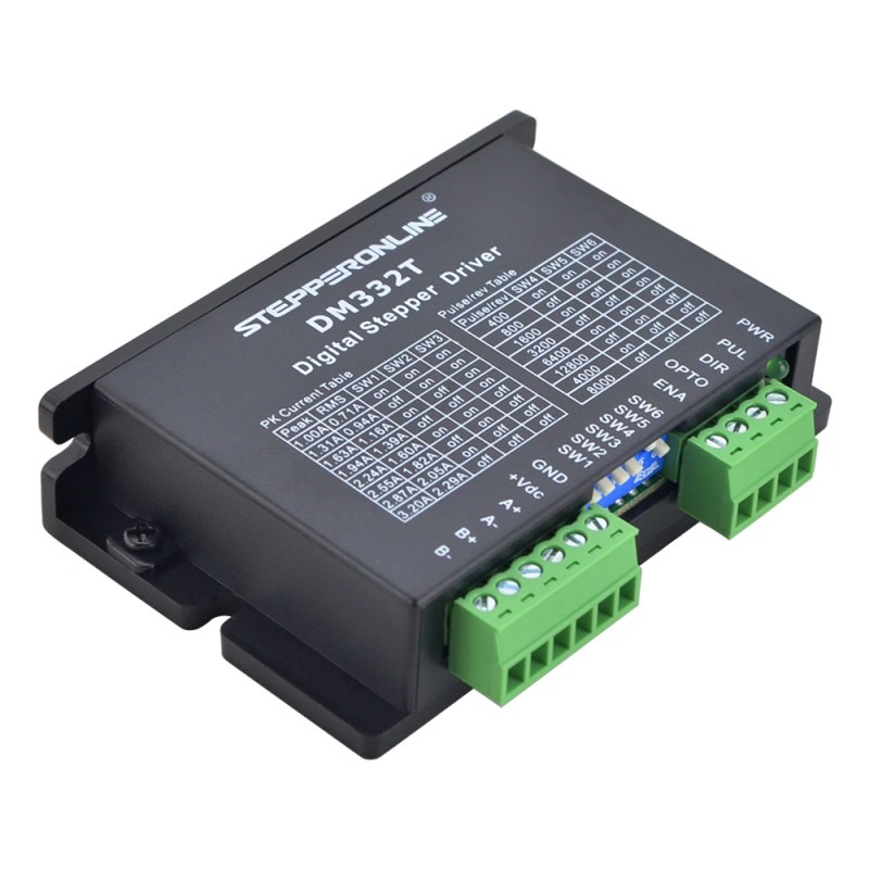 Digitale Stepper Drive 1.0-3.2A 10-30VDC voor Nema 17, 23 Stappenmotor