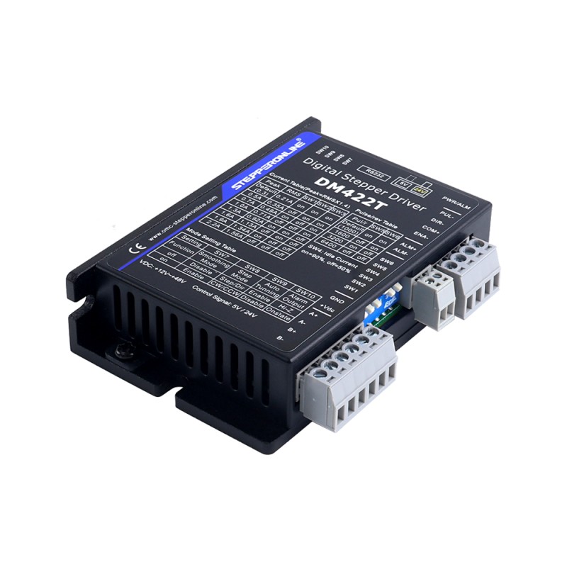 Digitale Stappenaandrijving 0,3-2,2A 12-50VDC voor Nema 11, 14, 17 Stappenmotor