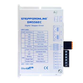 Y Series EtherCAT Digitale stappermotor driver 0-5,6A 24-50VDC voor Nema 23, 24, 34 stappermotor Y Series EtherCAT Digitale stappermotor driver 0-5,6A 24-50VDC voor Nema 23, 24, 34 stappermotor