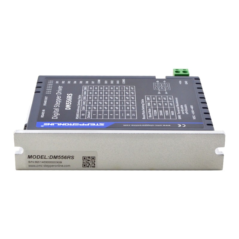 Modbus RS485 Stepper Driver 1,0-5,6A 24-48VDC voor Nema 17, 23, 24 Stepper Motor