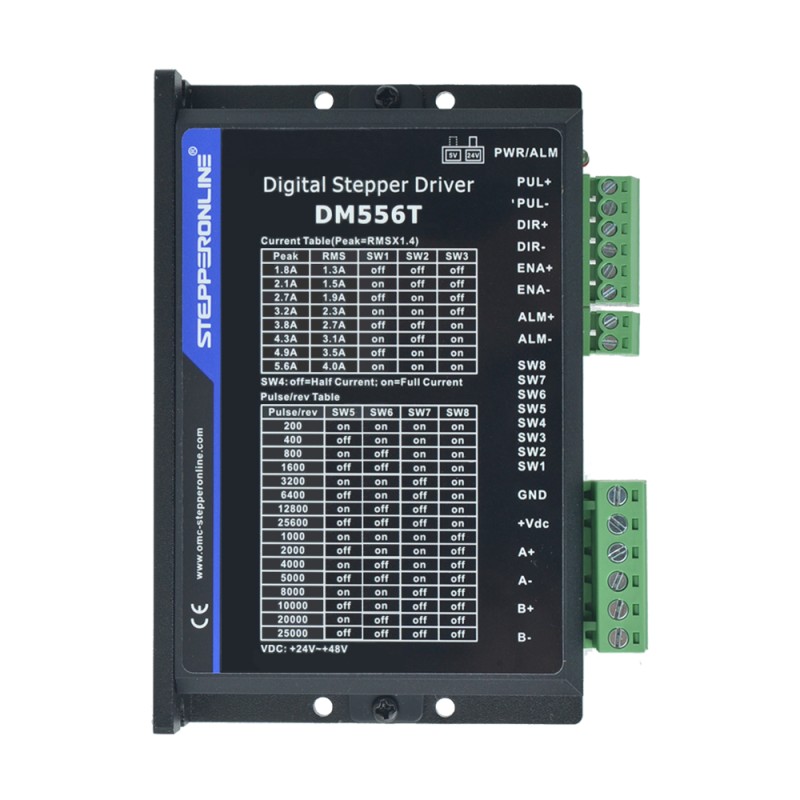 TS Series 1 as 3.0Nm (425oz.in) Stepper CNC Kit 4.2A Nema 23 Stappenmotor & Driver DM556T