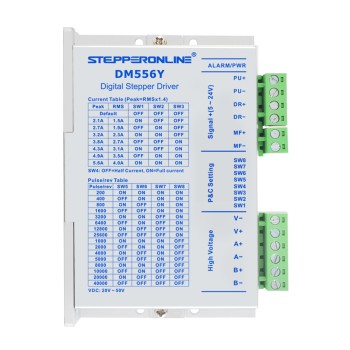 Y-serie digitale Stepper Driver 1,7-5,6A DC20V-50V voor Nema 23, 24, 34 Stepper Motor