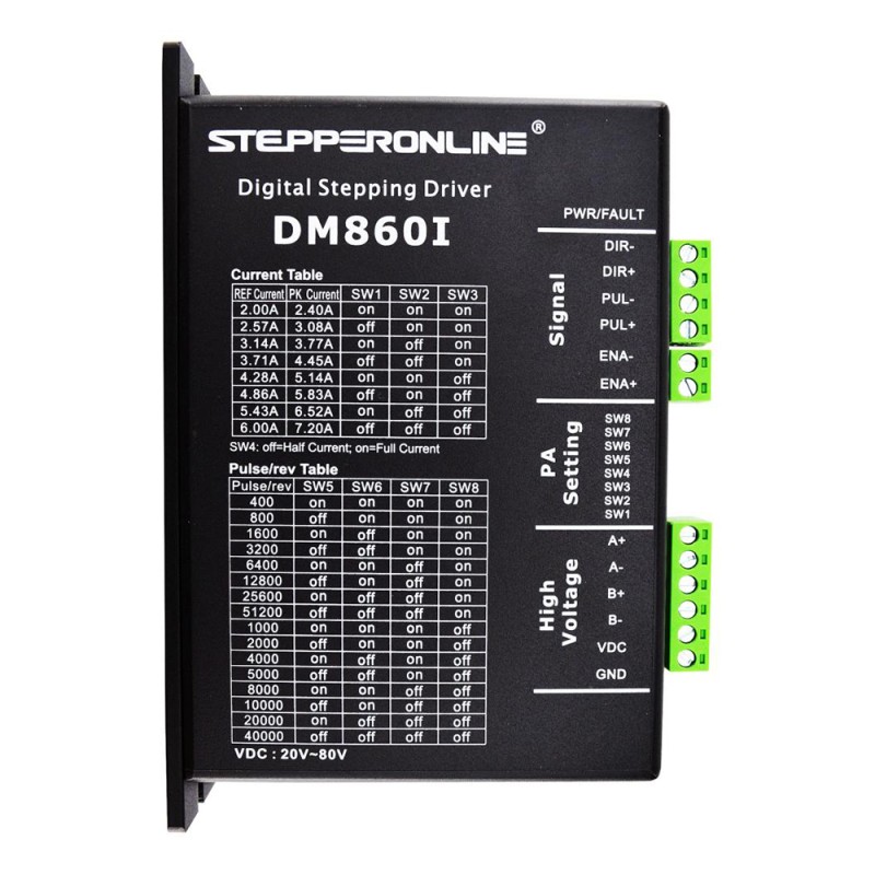 3 As Stepper CNC Kit 8.0Nm (1132.89oz.in) Nema 34 Stepper Motor & Driver & 60V Voeding