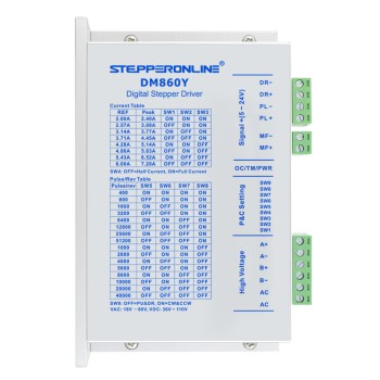 Y serie digitale Stepper Driver 2.4-7.2A AC18V-80V/DC 36V-110V voor Nema 34 Motor Y serie digitale Stepper Driver 2.4-7.2A AC18V-80V/DC 36V-110V voor Nema 34 Motor