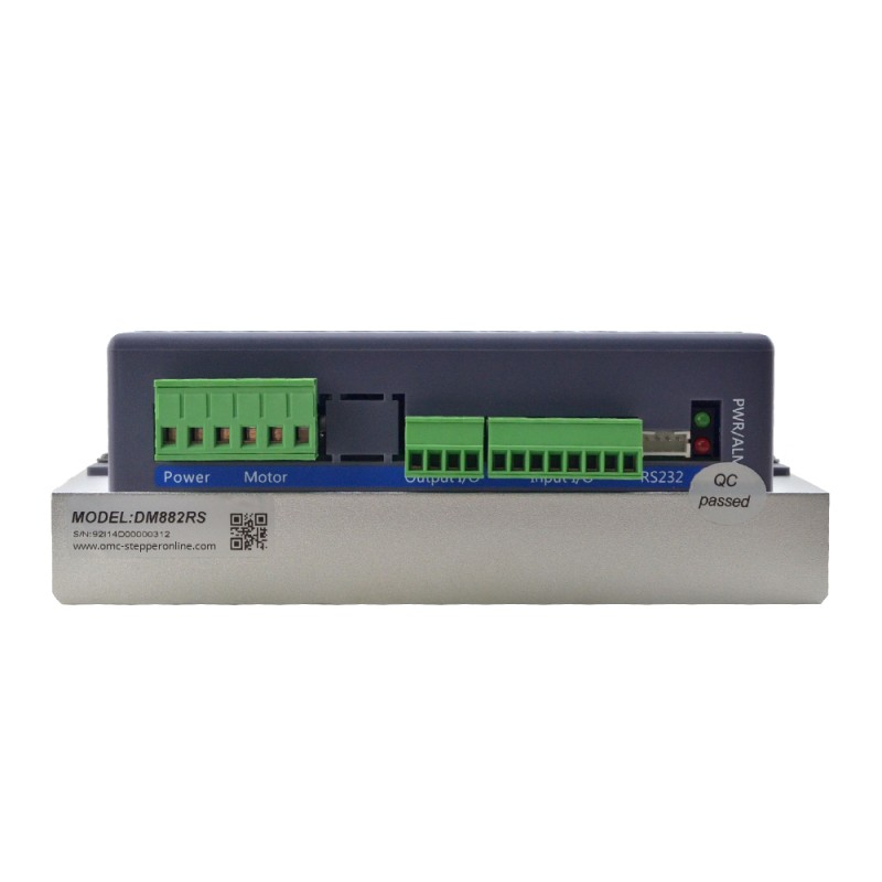 Modbus RS485-stappenmotorbestuurder 0,1-8,2A 18-80VAC of 30-110VDC voor Nema 34-stappenmotor
