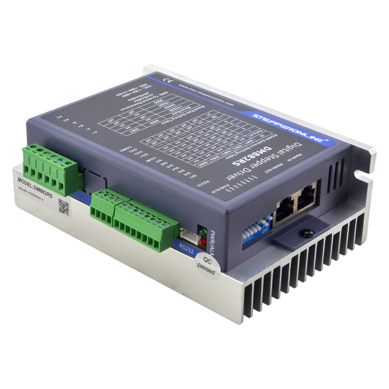 Modbus RS485-stappenmotorbestuurder 0,1-8,2A 18-80VAC of 30-110VDC voor Nema 34-stappenmotor