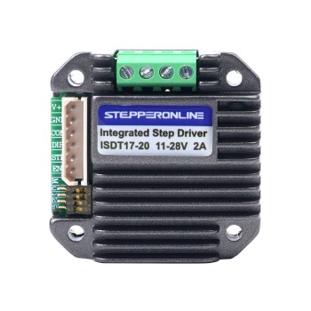 Geïntegreerde stappenmotordriver 0,6-2,0A 11-28VDC Ultrastille versie voor NEMA 17 stappenmotor