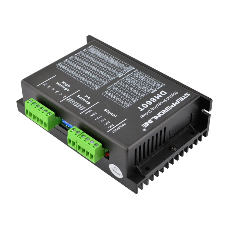 Digitale stappendriver 2,4-7,2A 18-80VAC of 24-110VDC voor Nema 34-motor - DM860T | StepperOnline