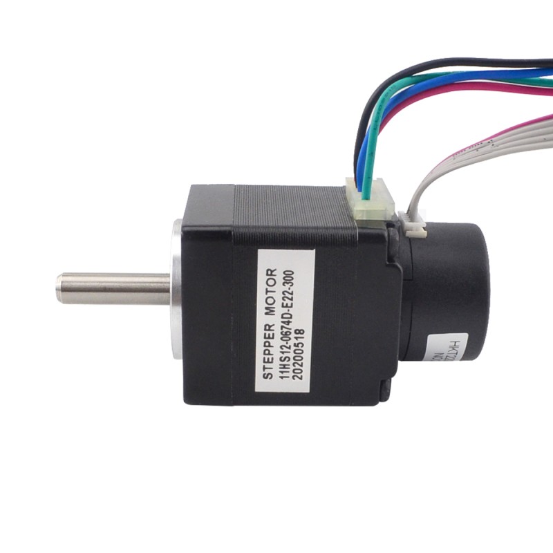 Nema 11 Gesloten Lus Stappenmotor 0.07Nm (9.91oz.in) Encoder 300PPR