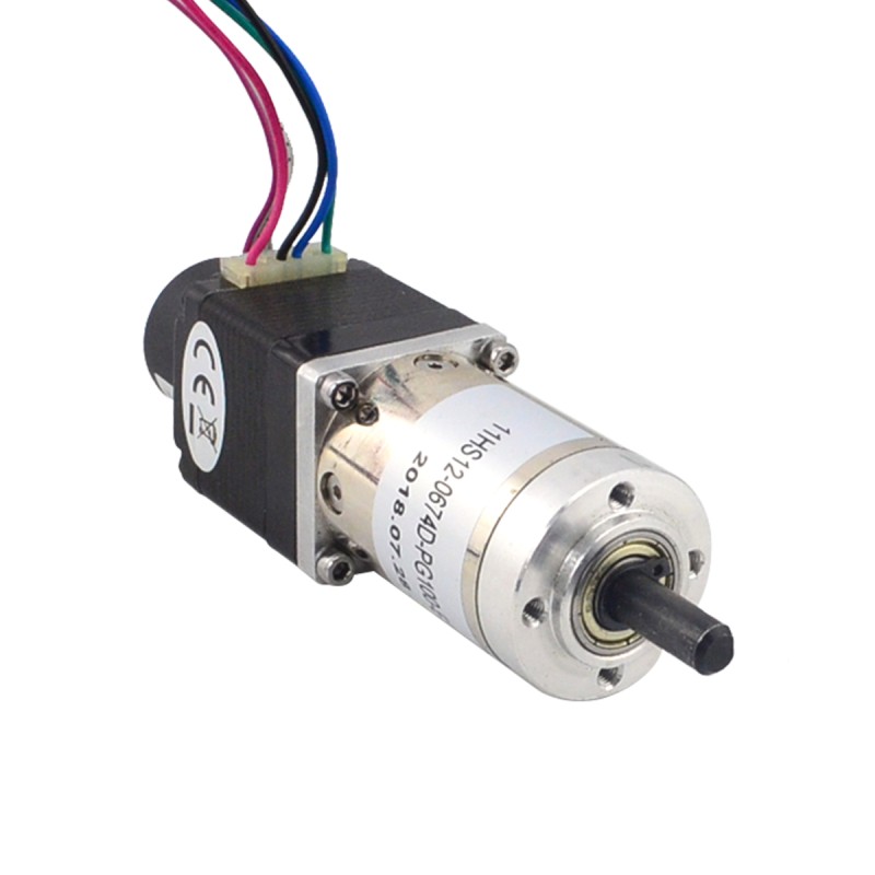 Nema 11 Gesloten-lus Geared Stepper L=31mm Gear Raio 100:1 Encoder 300PPR