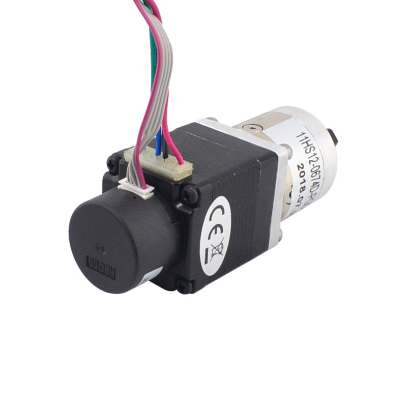 Nema 11 Gesloten-lus Geared Stepper L=31mm Gear Raio 5:1 Encoder 300PPR