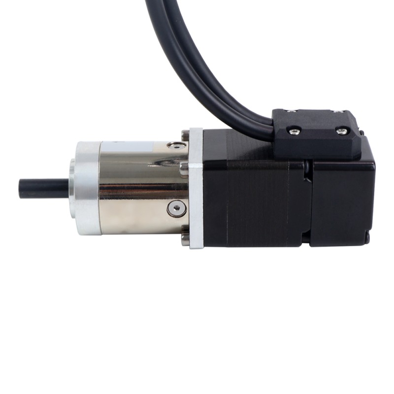 Nema 11 Stepper met gesloten lus, L=32mm Gear Raio 27:1 Encoder 1000PPR (4000CPR) - 11HS12-1004D-E1000-PG27 | StepperOnline