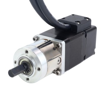 Nema 11 Stepper met gesloten lus, L=32mm Gear Raio 5:1 Encoder 1000PPR (4000CPR)
