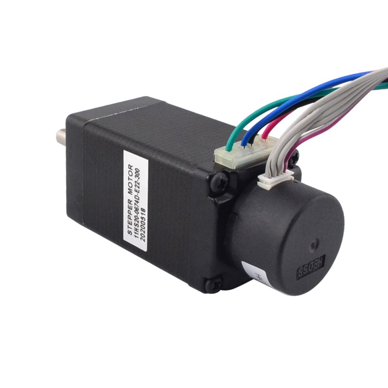 Nema 11 Gesloten Lus Stappenmotor 0.12Nm (16.99oz.in) Encoder 300PPR
