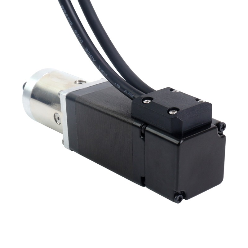 Nema 11 Stepper met gesloten lus, L=51mm Gear Raio 14:1 Encoder 1000PPR (4000CPR) - 11HS20-1004D-E1000-PG14 | StepperOnline
