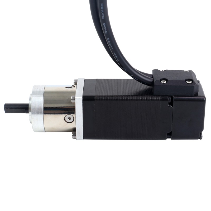 Nema 11 Stepper met gesloten lus, L=51mm Gear Raio 5:1 Encoder 1000PPR (4000CPR) - 11HS20-1004D-E1000-PG5 | StepperOnline