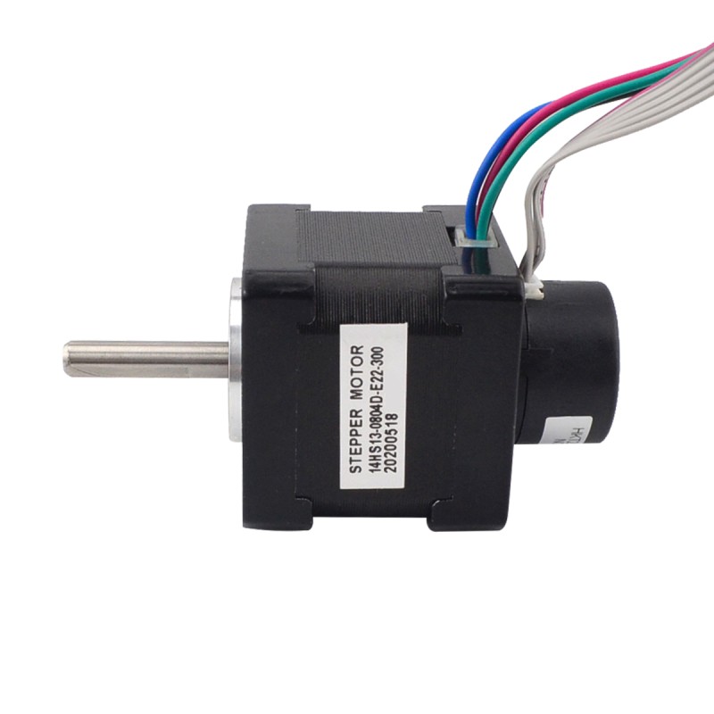 Nema 14 Gesloten Lus Stappenmotor 18Ncm (25.5oz.in) Encoder 300PPR