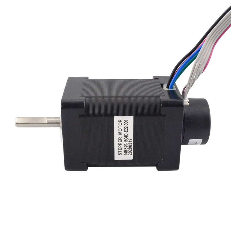 Nema 14 Gesloten Lus Stappenmotor 40Ncm (56.64oz.in) Encoder 300PPR
