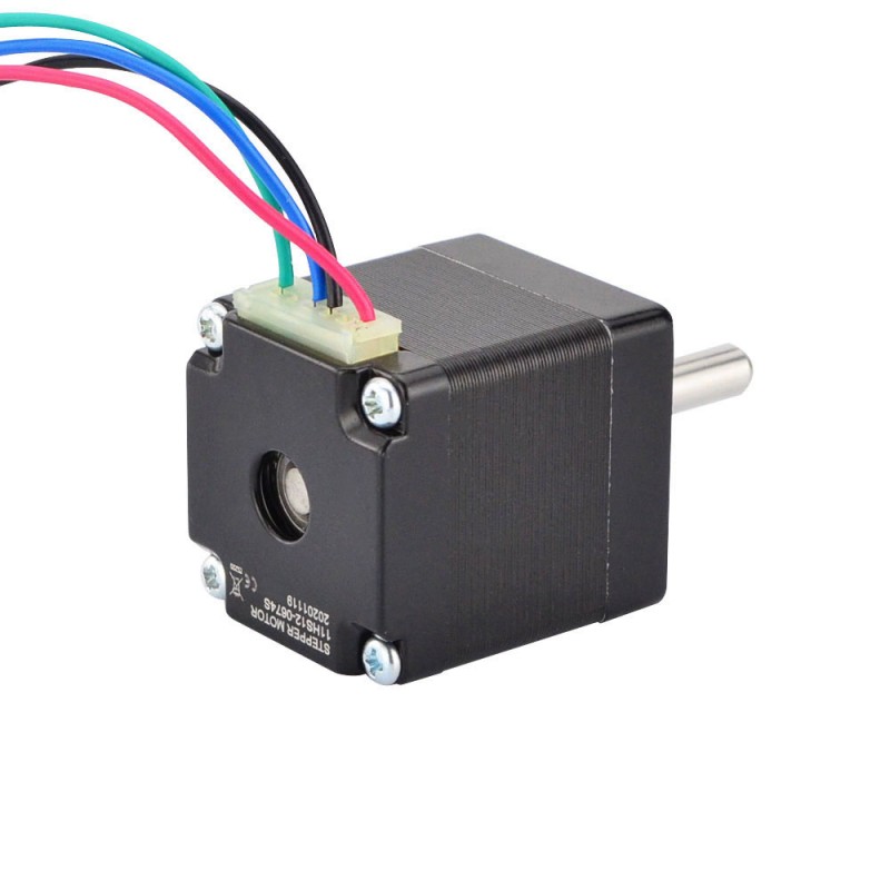 Nema 11 Bipolair 1,8deg 7Ncm(9,91oz.in) 0,67A 28x28x31mm 4 Draden