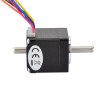 Dubbele as Nema 11 Unipolair 1,8deg 4,3Ncm(6,1oz.in) 0,95A 28x31mm 6 Draden