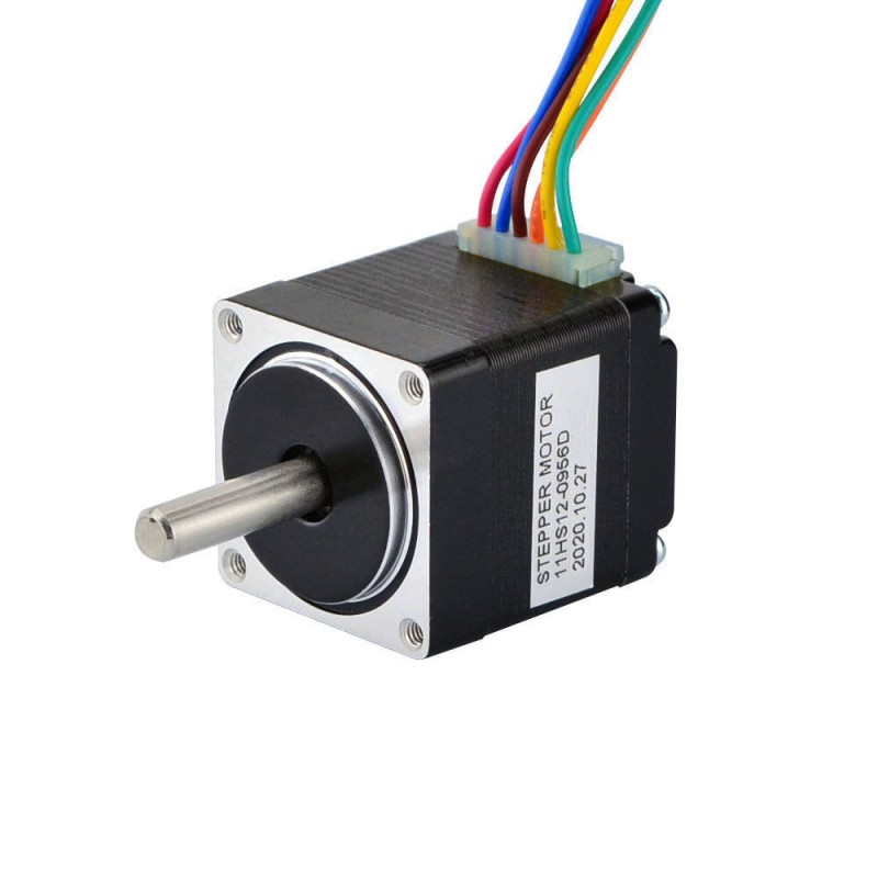 Dubbele as Nema 11 Unipolair 1,8deg 4,3Ncm(6,1oz.in) 0,95A 28x31mm 6 Draden