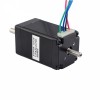 Dubbele as Nema 11 Bipolair 1,8deg 12Ncm(16,99oz.in) 0,67A 28x28x51mm 4 Draden