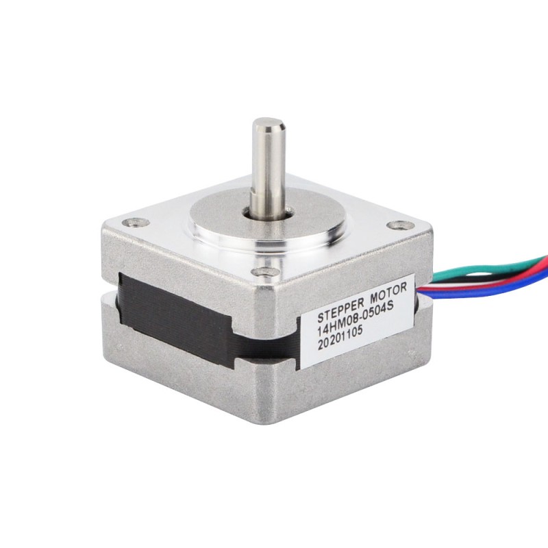 Nema 14 Bipolair 0,9deg 5Ncm(7.08oz.in) 0.5A 35x35x20mm 4 Draden