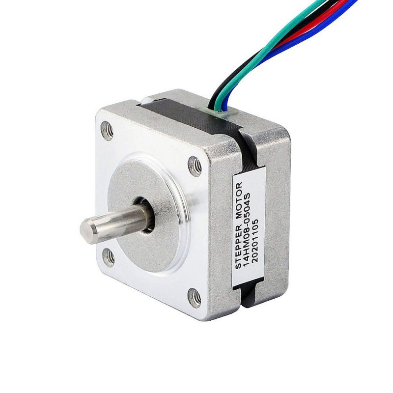 Nema 14 Bipolair 0,9deg 5Ncm(7.08oz.in) 0.5A 35x35x20mm 4 Draden