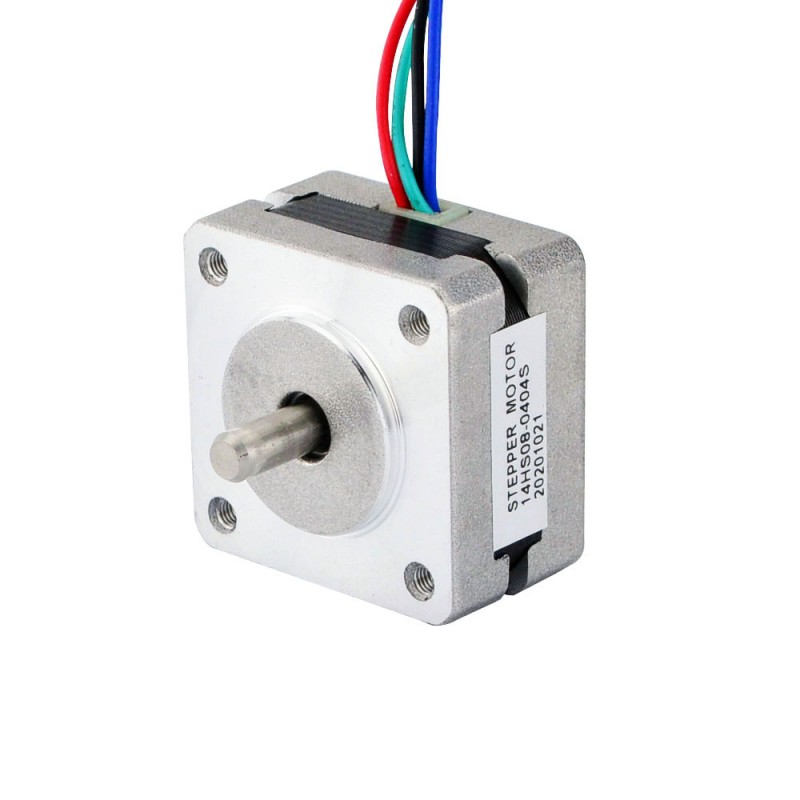 Nema 14 Bipolair 1,8deg 5Ncm(7.08oz.in) 0.4A 35x35x20mm 4 Draden
