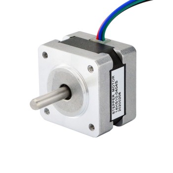 Nema 14 Bipolair 1,8deg 14Ncm(20oz.in) 0,4A 35x35x26mm 4 Draden