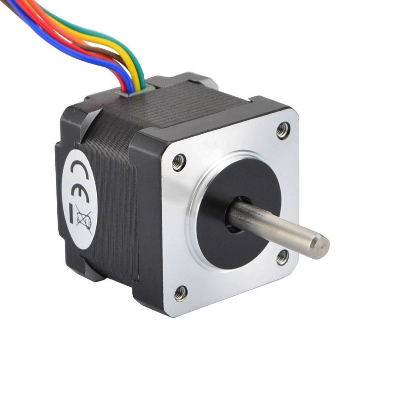 Nema 14 Unipolair 1,8deg 10Ncm(14,16oz.in) 0,4A 35x35x34mm 6 Draden