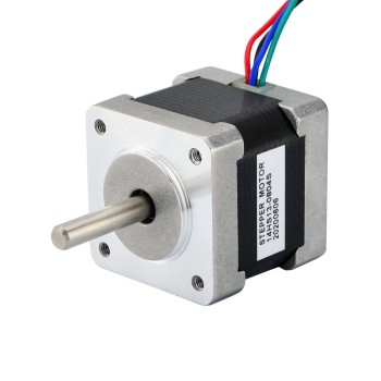 Nema 14 Bipolair 1,8deg 18Ncm(25,5oz.in) 0,8A 35x35x34,8mm 4 Draden