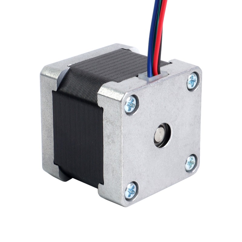 Nema 14 Bipolair 1,8deg 18Ncm(25,49oz.in) 1,0A 35x35x34mm 4 Draden - 14HS13-1004S-EGS | StepperOnline