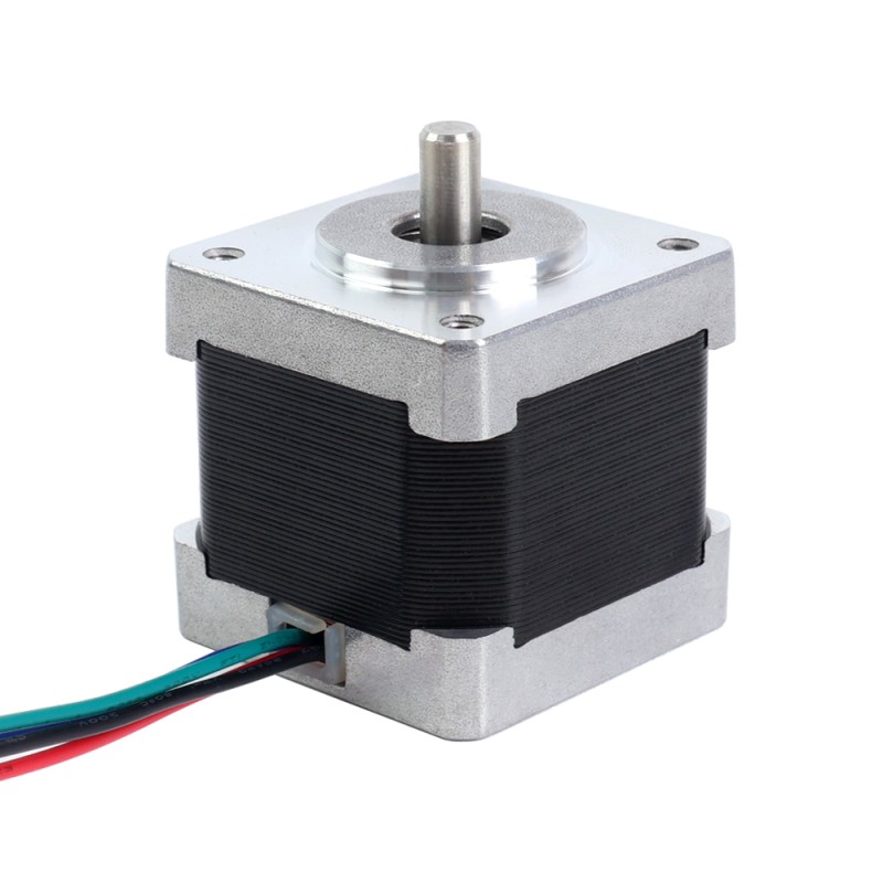 Nema 14 Bipolair 1,8deg 18Ncm(25,49oz.in) 1,0A 35x35x34mm 4 Draden - 14HS13-1004S-EGS | StepperOnline