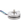 Rond Nema 14 Bipolair 0,9deg 5Ncm(7.08oz.in) 0.5A  Φ36x12.5mm 4 Draden - 14HR05-0504S | StepperOnline