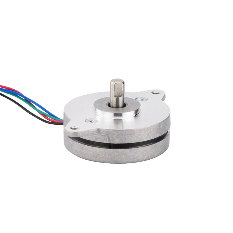 Rond Nema 14 Bipolair 0,9deg 5Ncm(7.08oz.in) 0.5A  Φ36x12.5mm 4 Draden - 14HR05-0504S | StepperOnline
