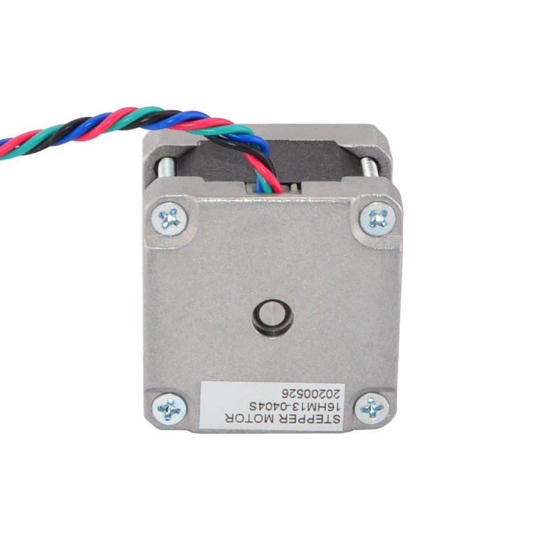 Nema 16 Bipolair 0,9deg 18Ncm(25,5oz.in) 0,4A 39x39x34mm 4 Draden