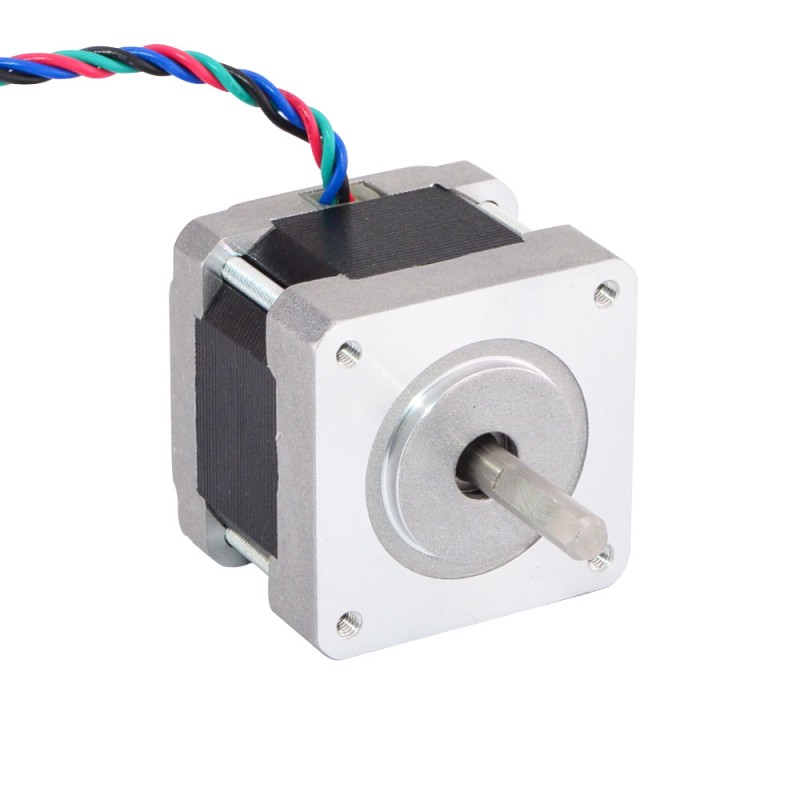 Nema 16 Bipolair 0,9deg 18Ncm(25,5oz.in) 0,4A 39x39x34mm 4 Draden