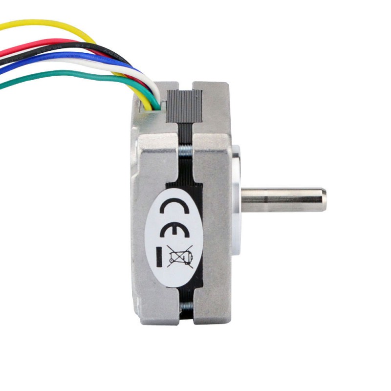Nema 16 Unipolair 1,8deg 8Ncm(11,33oz.in) 0,5A 39x39x20mm 6 Draden