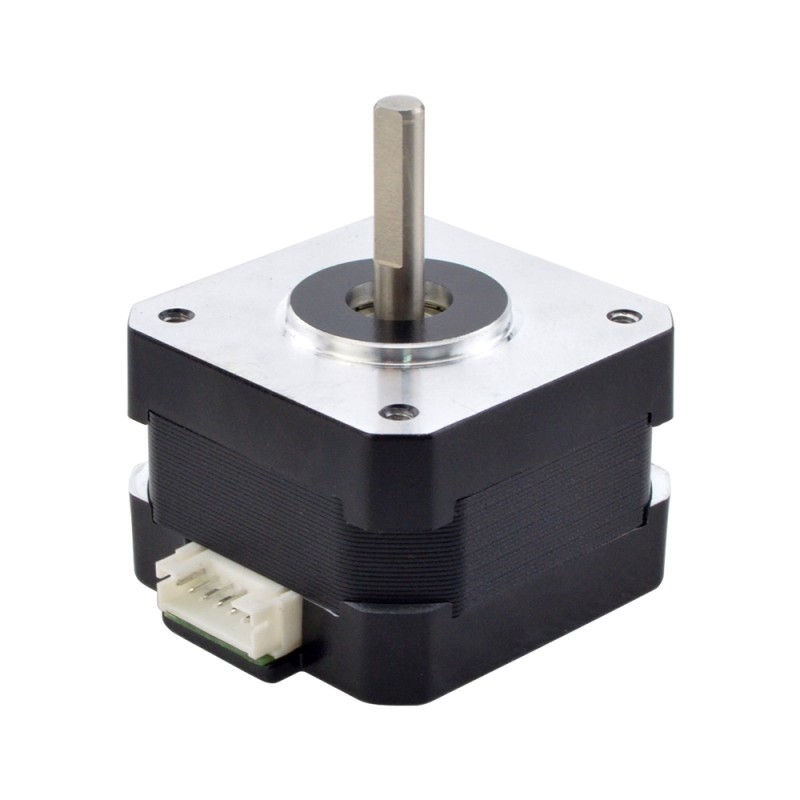 E Serie Nema 17 Bipolair 26Ncm(36.82oz.in) 1.2A 42X42x30mm 4 Draden met 1m Kabel & Connector E Serie Nema 17 Bipolair 26Ncm(36.82oz.in) 1.2A 42X42x30mm 4 Draden met 1m Kabel & Connector