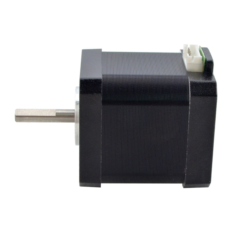 E serie Nema 17 Bipolair 55Ncm(77.88oz.in) 2A 42x48mm 4 Draden met 1m Kabel & Connector E serie Nema 17 Bipolair 55Ncm(77.88oz.in) 2A 42x48mm 4 Draden met 1m Kabel & Connector