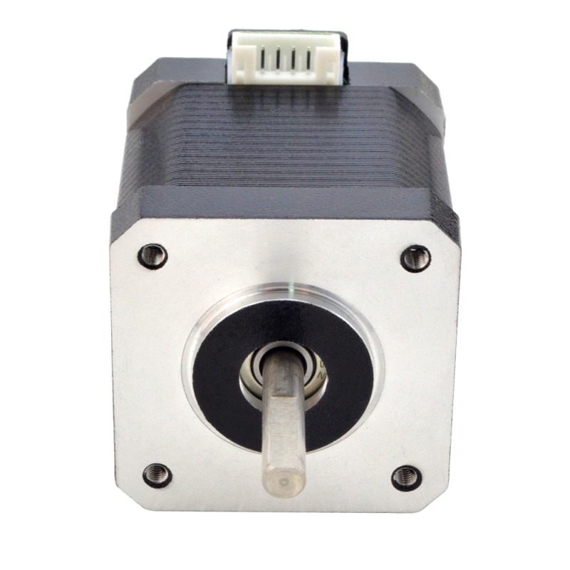 E serie Nema 17 Bipolair 55Ncm(77.88oz.in) 2A 42x48mm 4 Draden met 1m Kabel & Connector E serie Nema 17 Bipolair 55Ncm(77.88oz.in) 2A 42x48mm 4 Draden met 1m Kabel & Connector